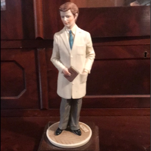 Italian Porcelain Man of Medicine figurine